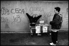 Bosnie, Sarajevo, februari 1995, foto: Katrien Mulder