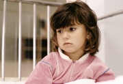 Five year old Musilm child with perferated appendix brought out of Gorazde by helicopter in Socilitz hospital, September 1992